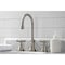 Kingston Brass KS2988BEX Essex Widespread Bathroom Faucet W/Brass Pop-Up, Brushed Nkl KS2988BEX - alternate 6